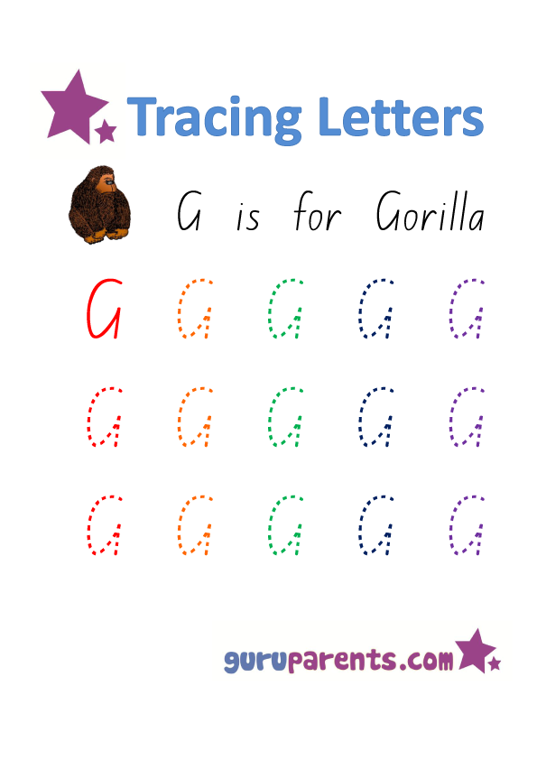 Alphabet Worksheets Guruparents