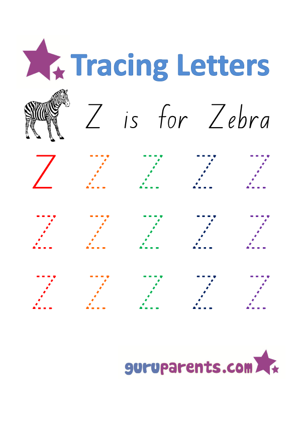Letters A To Z Printables