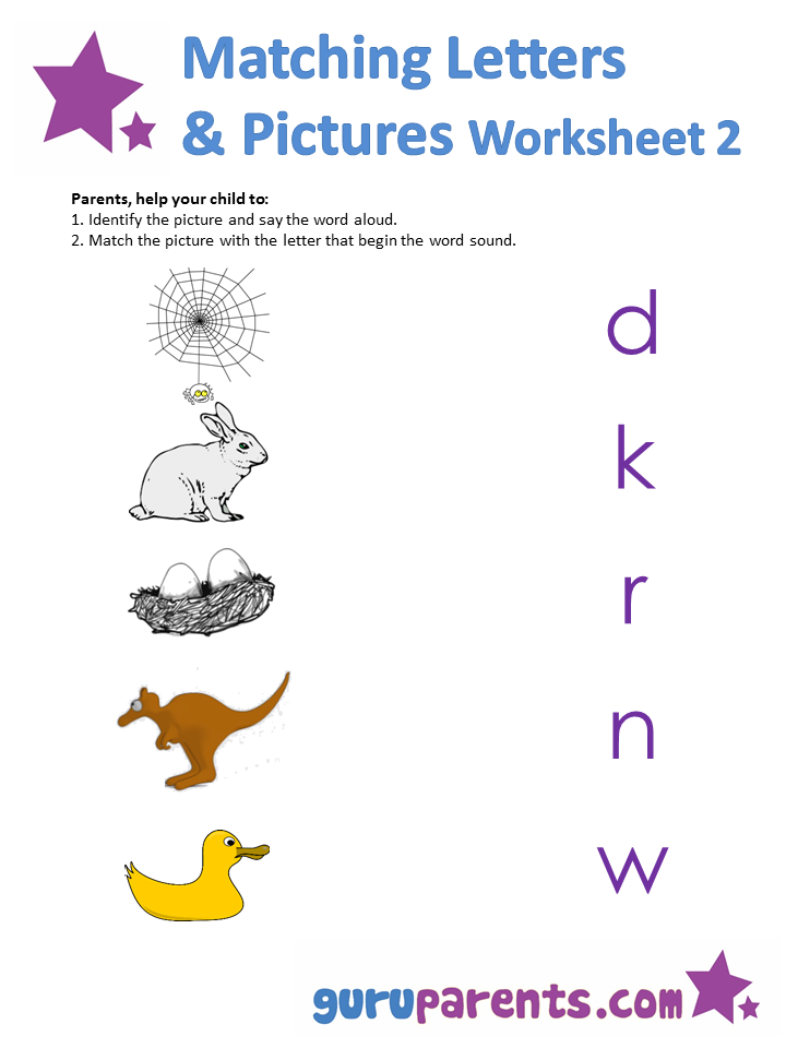 Abcd Letters With Pictures