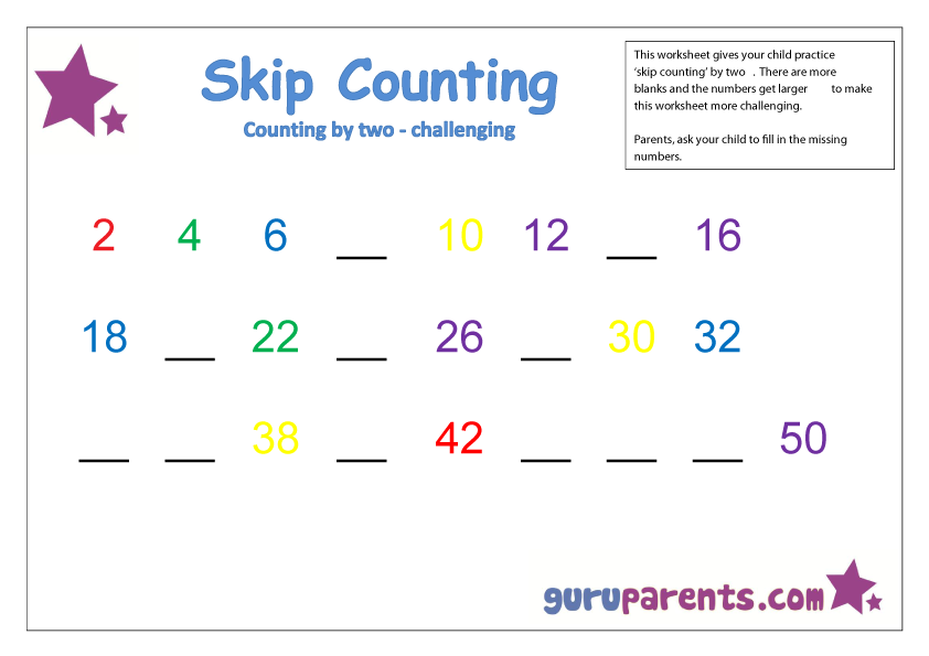 Once your child has mastered the basics of counting and 1-to-1 corresponden...